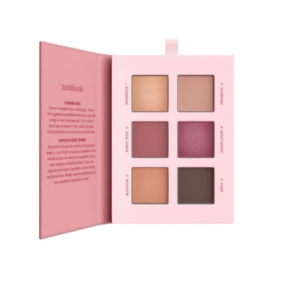 bareMinerals Mineralist Eyeshadow‎ Palette Rosewood Pink Brown Matte Shimmer